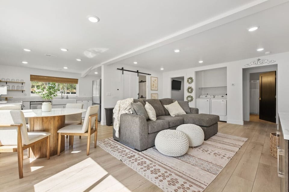 Open Concept Dining, Living Room and Kitchen