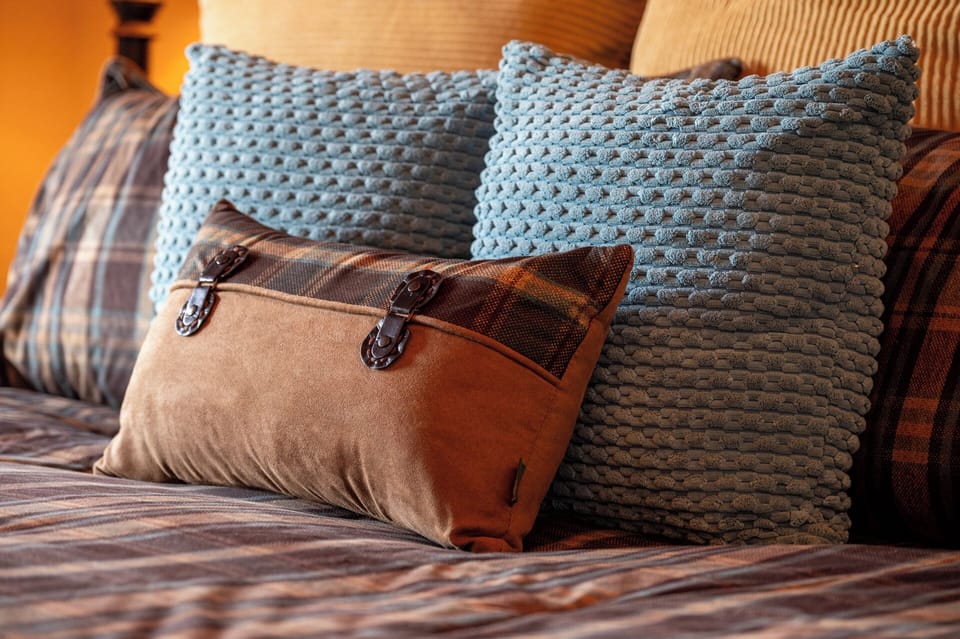 Charming accent pillows