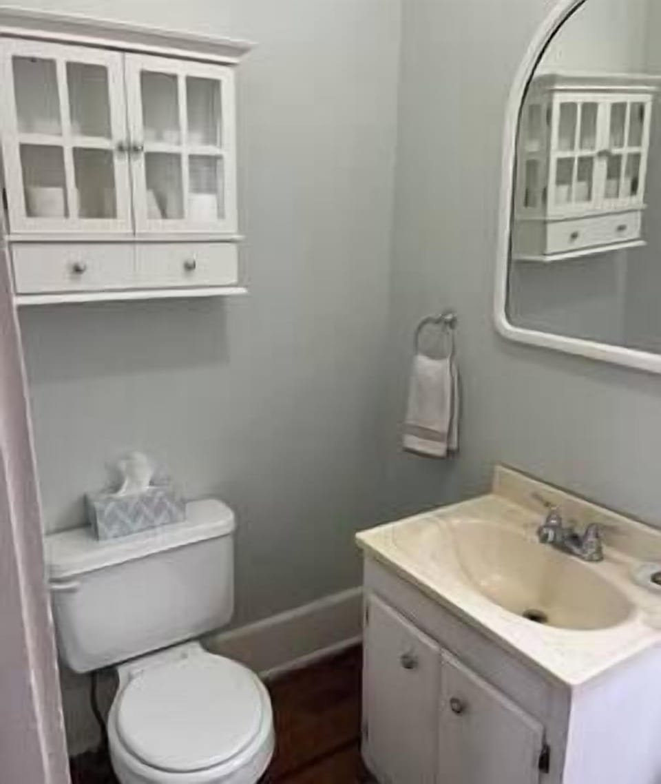 half bath downstairs