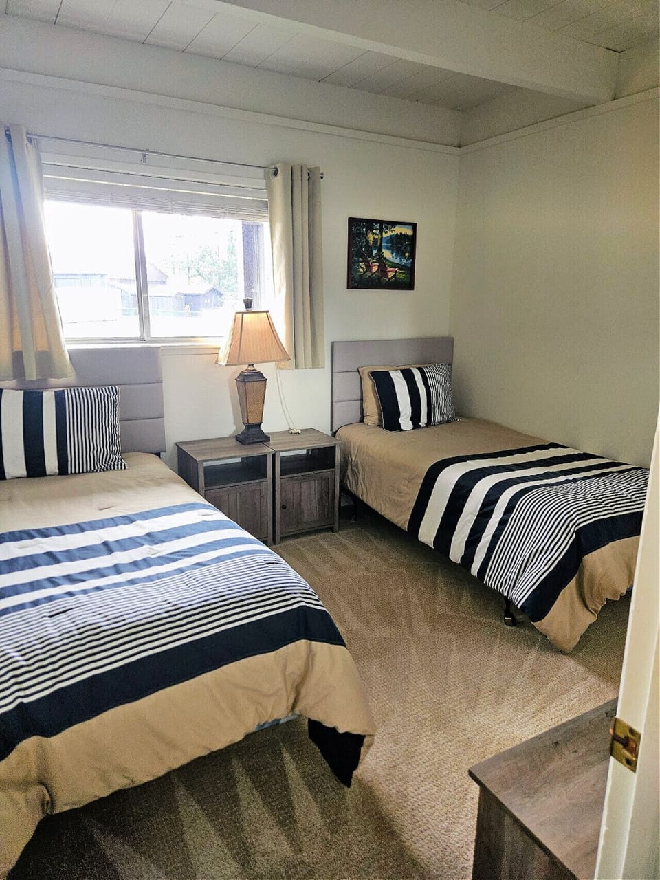 Downstairs Twin Beds