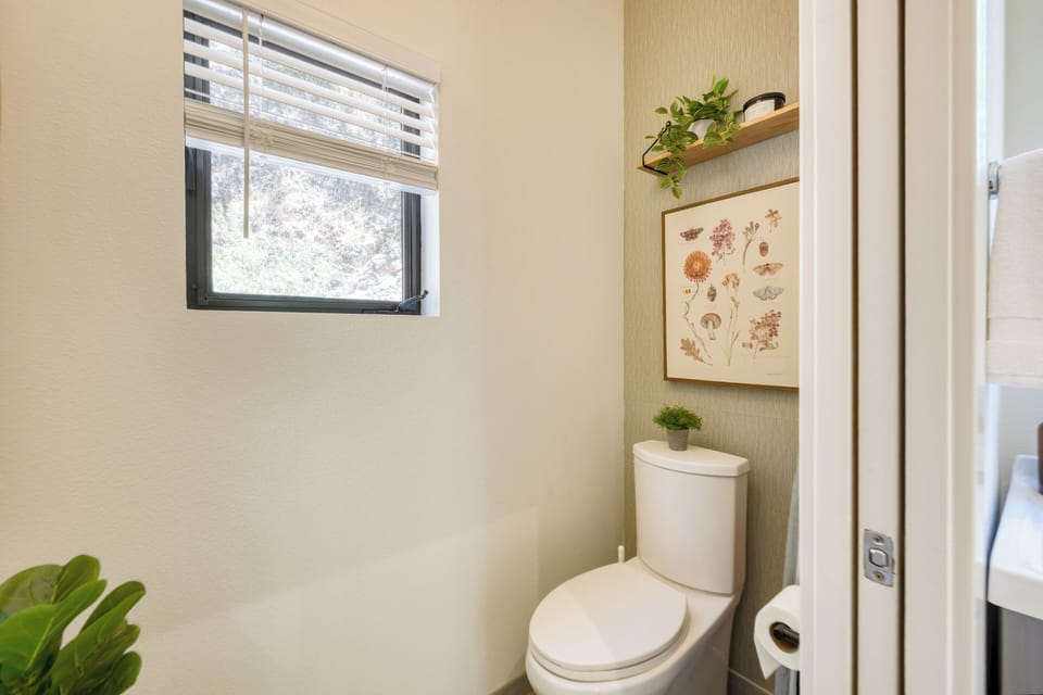 Half bathroom.