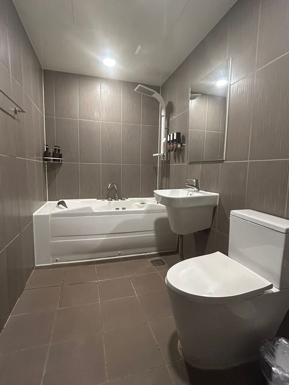 Deluxe Double Room, City View | Bathroom | Separate tub and shower, free toiletries, hair dryer, towels