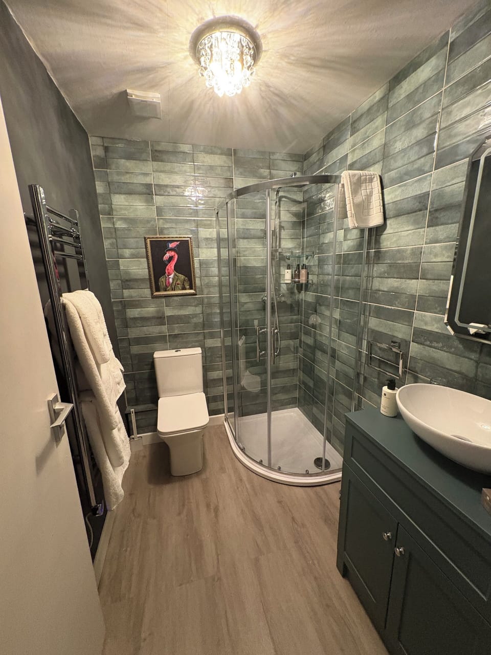 Comfort Double Room | Bathroom | Designer toiletries, hair dryer, bathrobes, towels