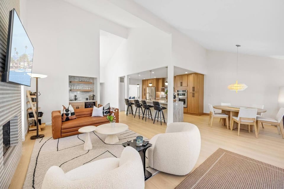 Keep the convo going while relaxing in the LR