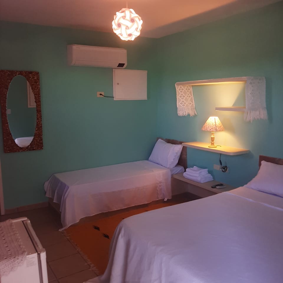 Comfort Triple Room, Beach View | Free WiFi, bed sheets