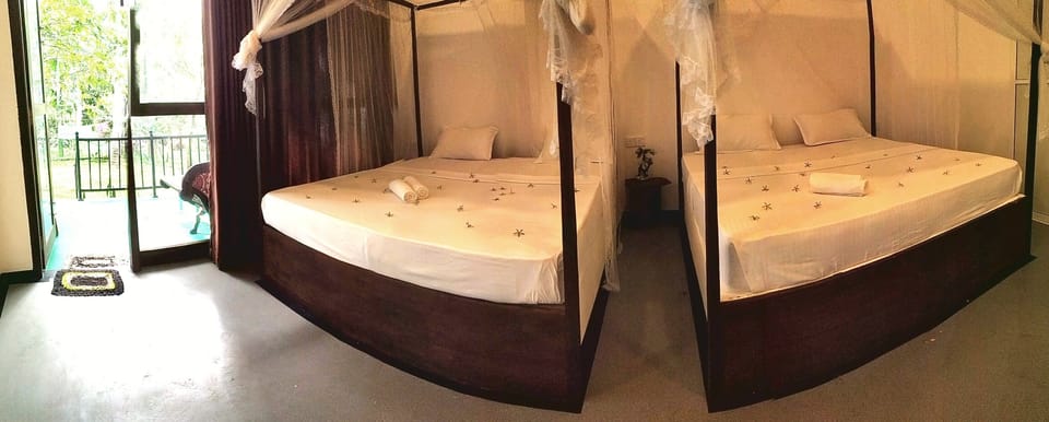 Family Quadruple Room, Balcony | Desk, laptop workspace, free WiFi