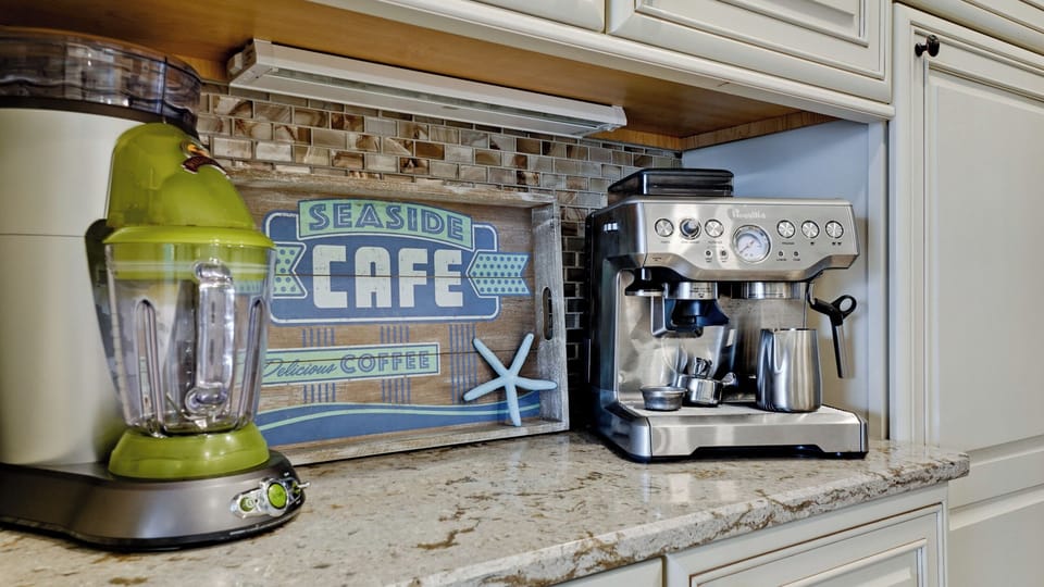 Kitchen - Drinks for everyone from espressos to margaritas.