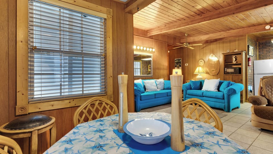 Vintage Waves Living Area