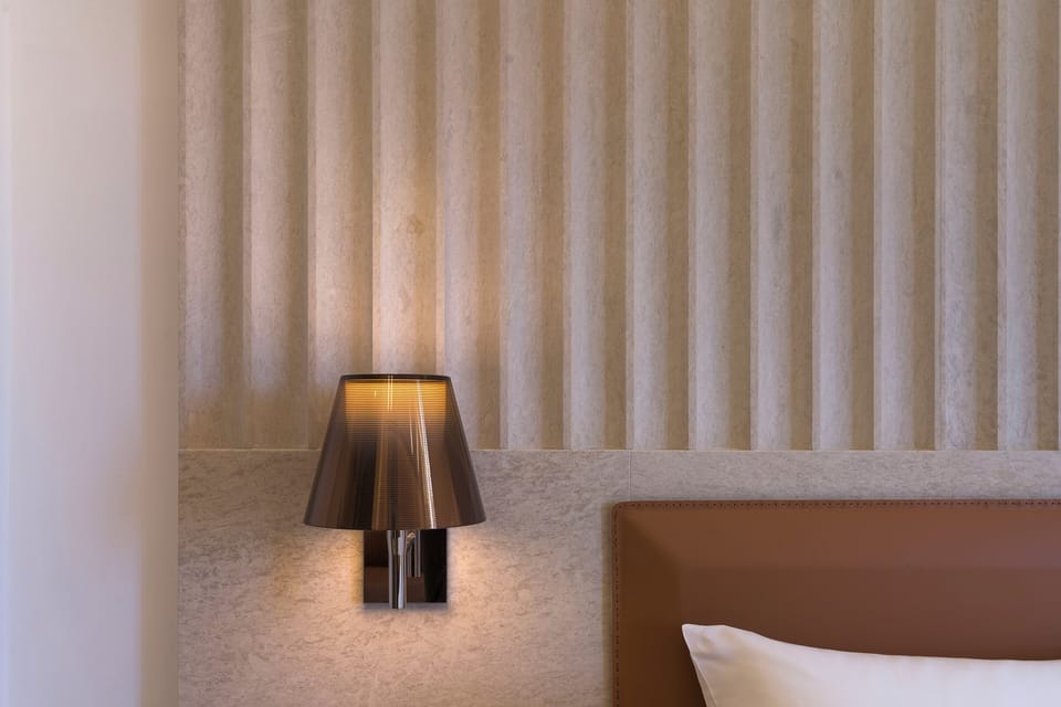 Comfort Double Room, Partial Sea View | Egyptian cotton sheets, premium bedding, down comforters, minibar