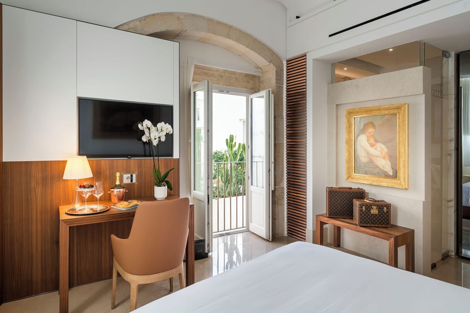 Comfort Double Room, Partial Sea View | View from room