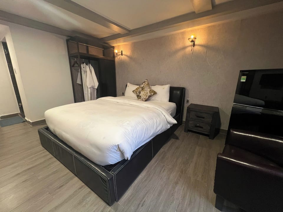 Standard Double Room | Egyptian cotton sheets, premium bedding, minibar, desk