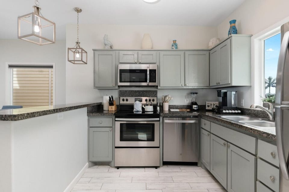 Cook in our fully stocked kitchen!