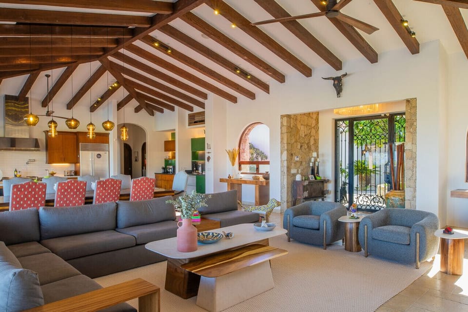 Living and dining area