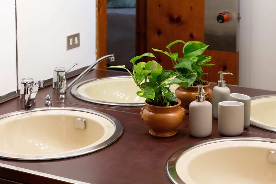 Leccino Camera deluxe con letto matrimoniale | Bathroom | Shower, rainfall showerhead, hair dryer, bidet