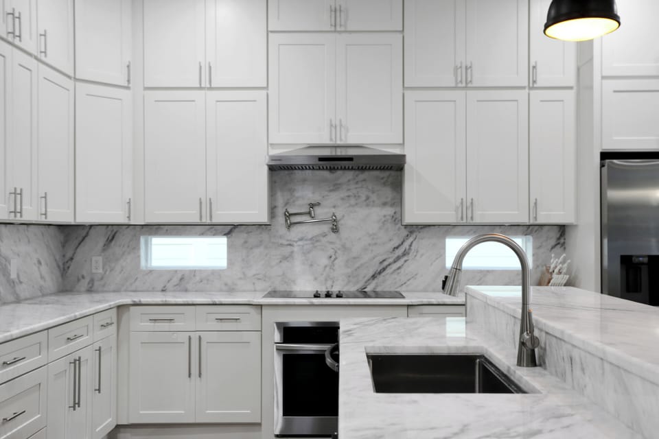 Full Kitchen 
Two Ovens 
Two Dishwashers
Microwave
Keurig Coffee Maker