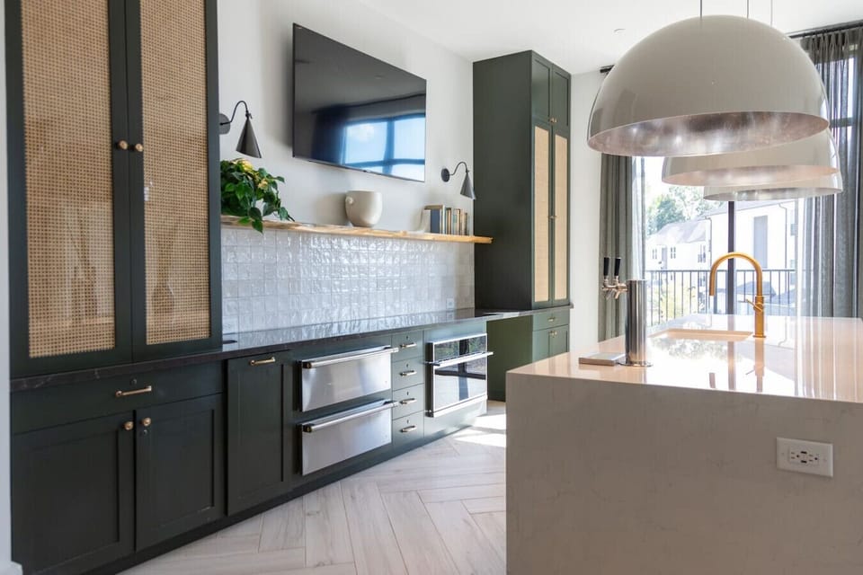 Clubhouse kitchen area