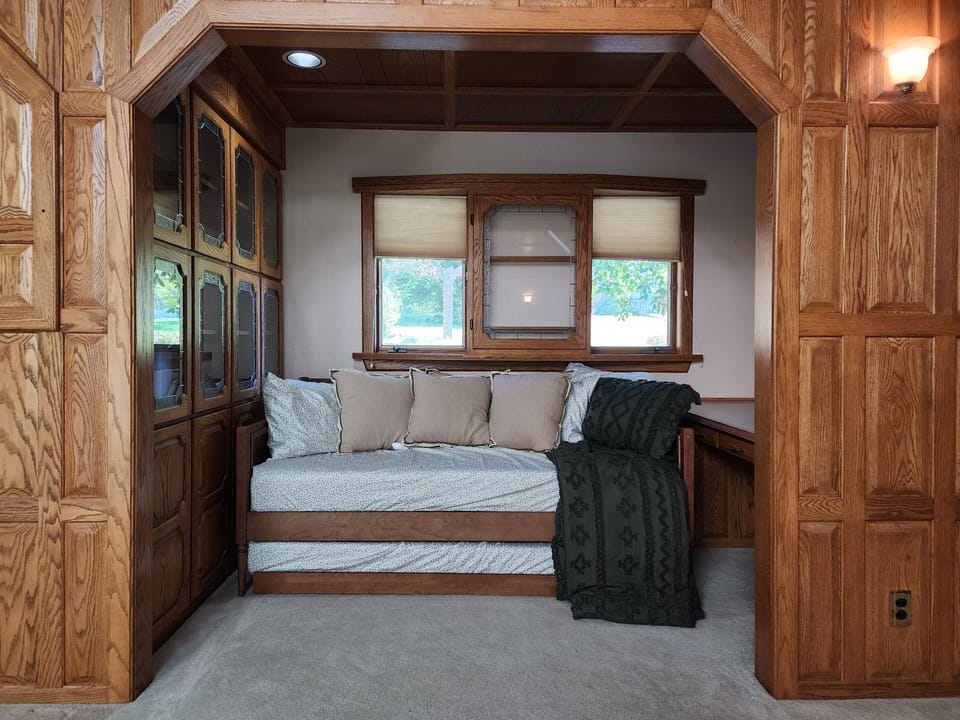 day bed and trundle in bedroom one