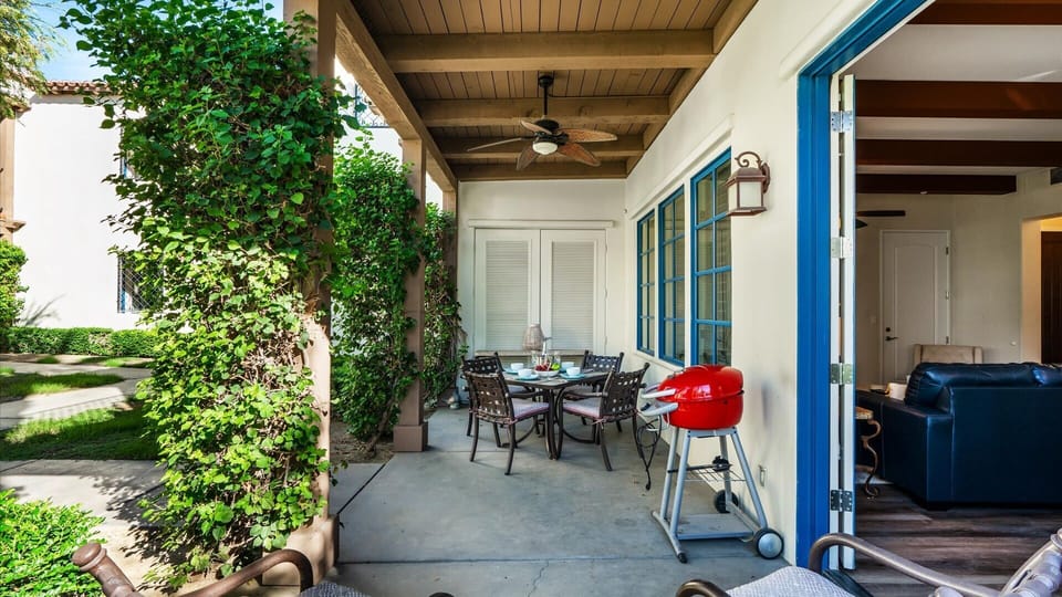 Private Patio off Dining Area (Electric grill has been removed from patio)
