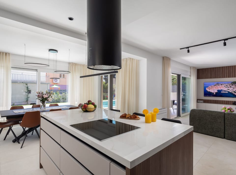 Villa (Four Bedroom Villa with Pool) | Private kitchen | Fridge