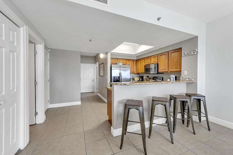 Condo, Multiple Beds (Ariel Dunes II 402) | Private kitchen | Oven, toaster