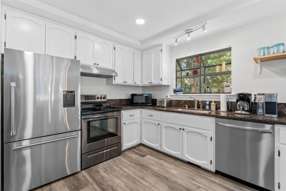Kitchen with new appliances