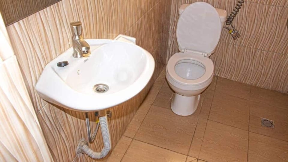 Comfort Double Room, Patio, City View | Raised toilet seat