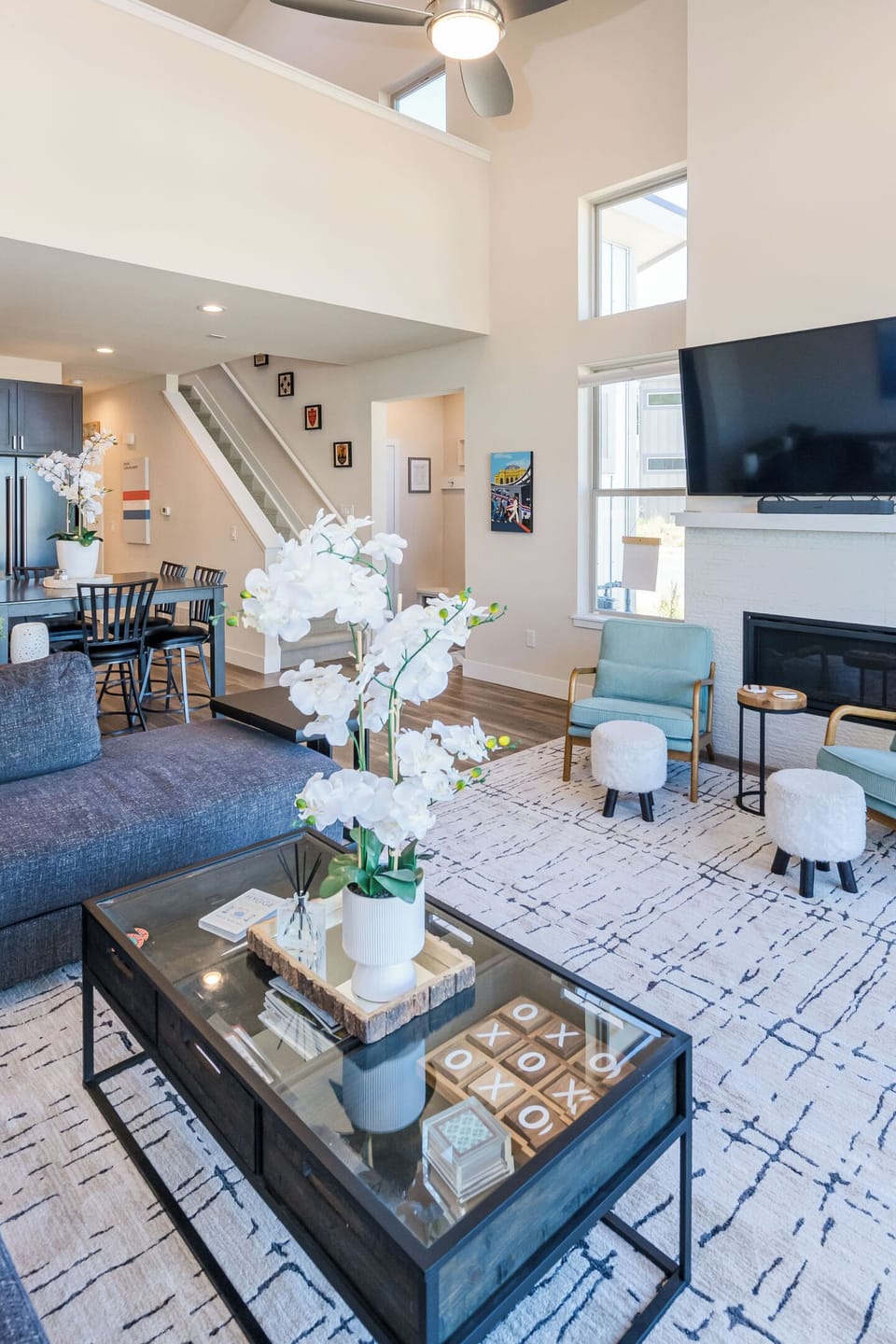 Living Room towards Dining Area and Kitchen