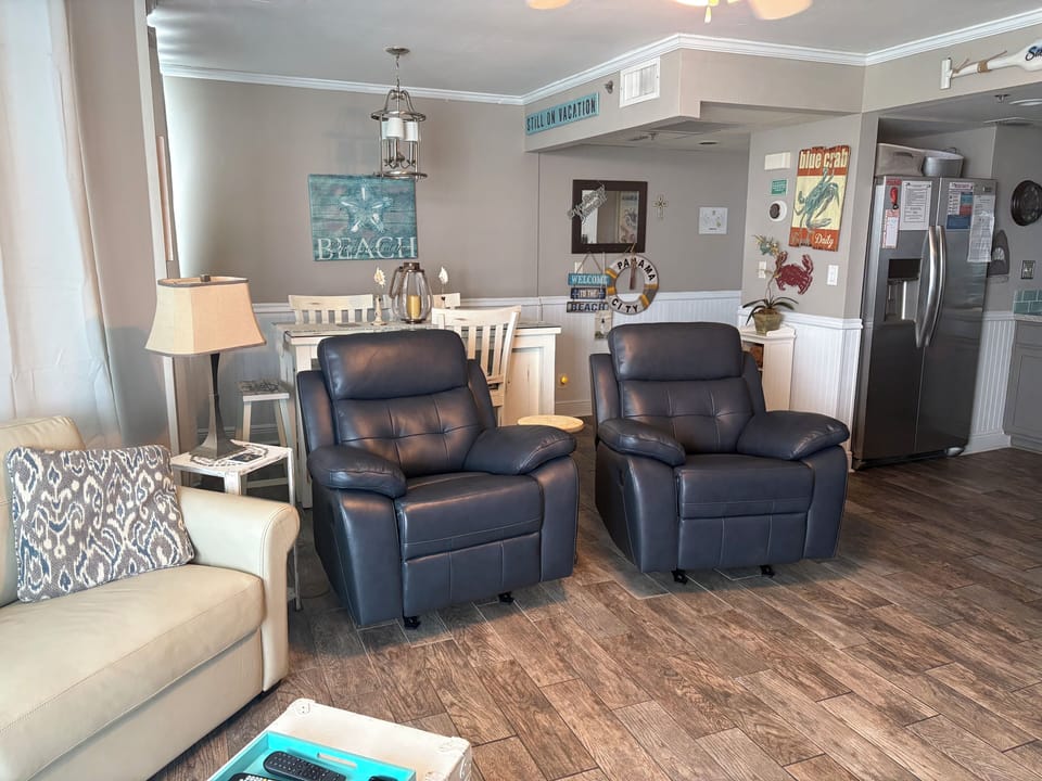 New comfortable recliners