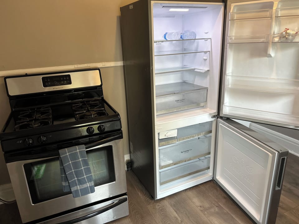 stainless steel appliances