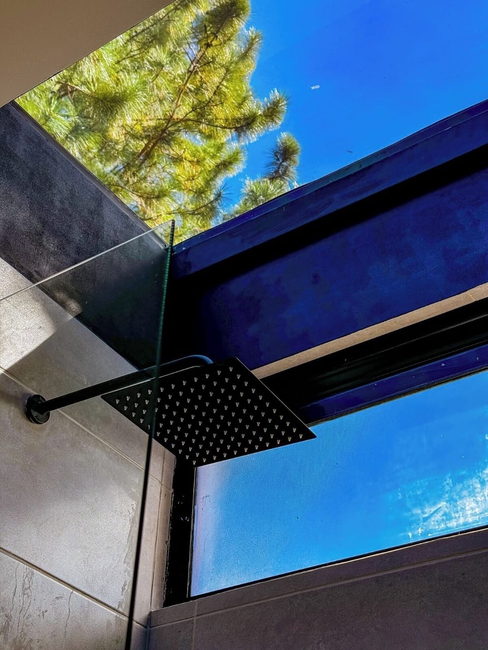 Deluxe Suite, Balcony, Lake View | Bathroom shower