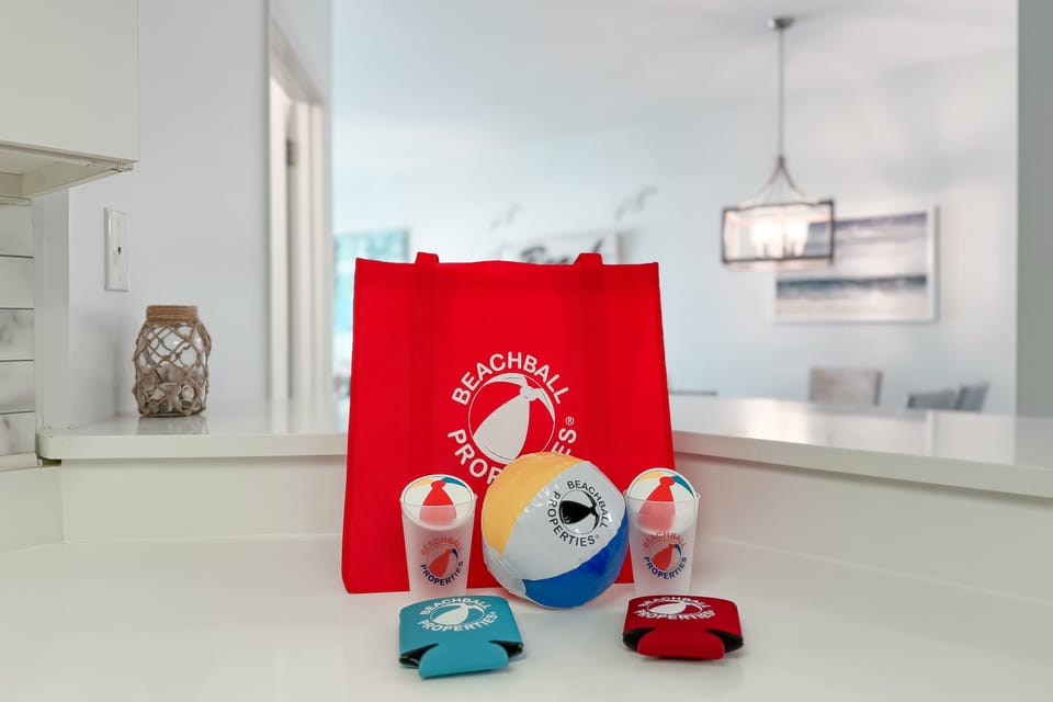 Beachball swag bag!