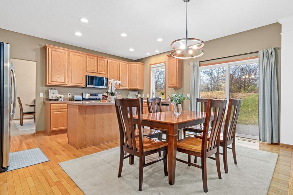 The best part of Minne-Getaway: Timber Ridge is the open concept style living.