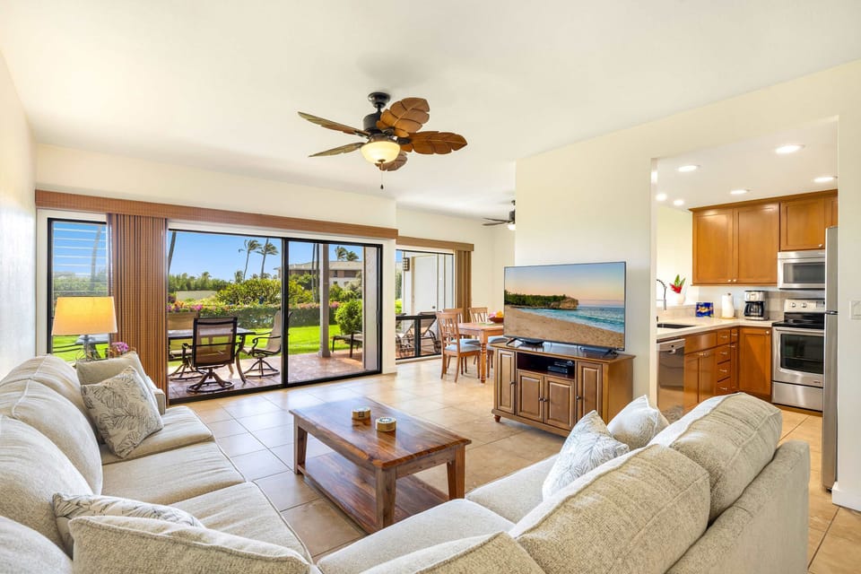Living Room & Lanai