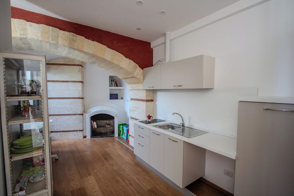 Apartment, 1 Bedroom, Terrace, Mountain View | Private kitchen | Full-size fridge, microwave, oven, stovetop