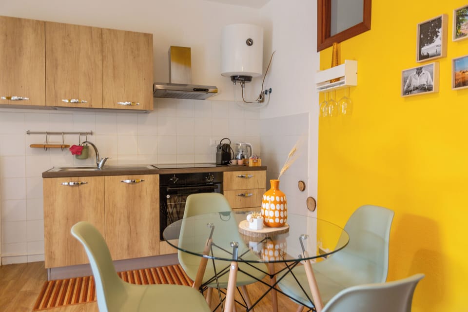 Apartment, 1 Bedroom, Kitchen | Living area | Flat-screen TV