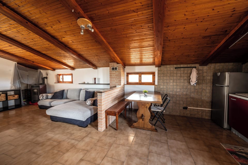 Apartment, 1 Bedroom, Balcony | Living area | Flat-screen TV