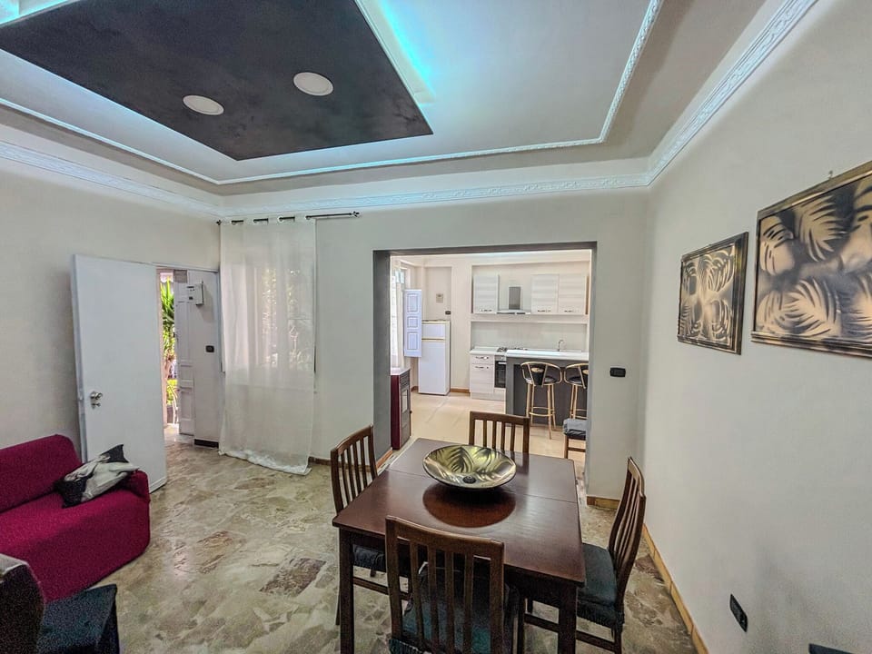 Room, 3 Bedrooms, Terrace | Living area | Flat-screen TV