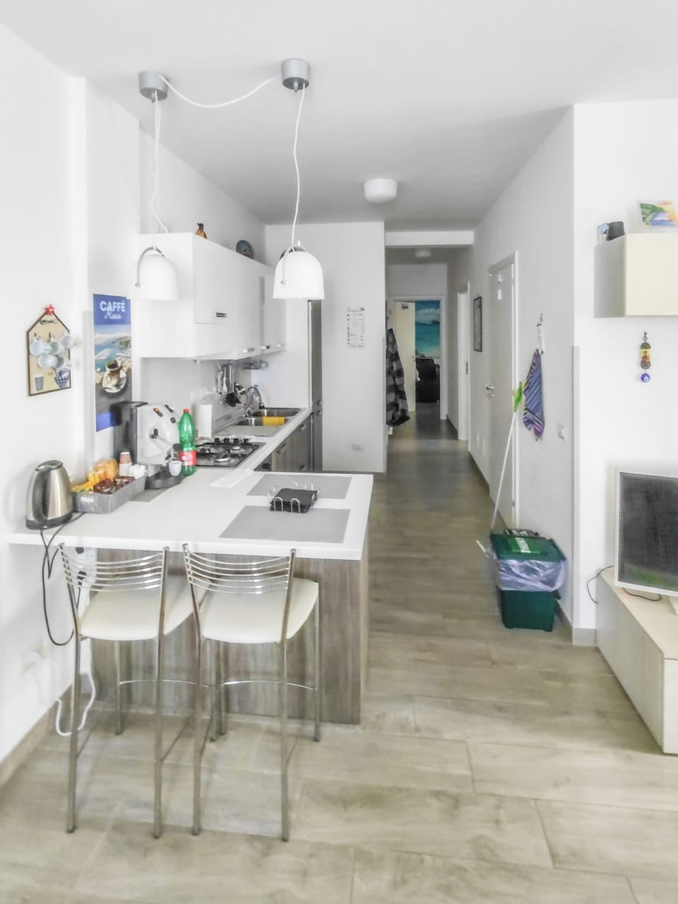 Apartment, 2 Bedrooms, Terrace | Living area | Flat-screen TV