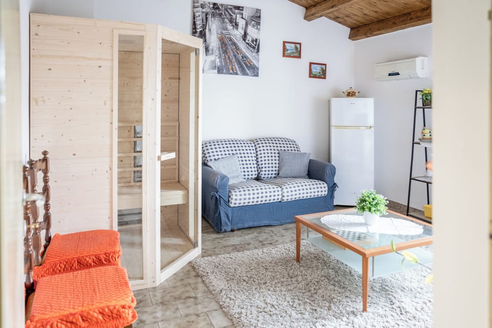 House, 2 Bedrooms, Sauna | Living area | Flat-screen TV