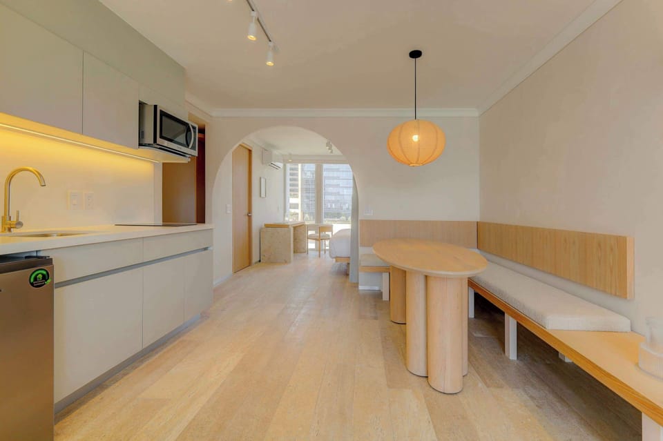 A harmonious blend of luxury design and familial comfort.


