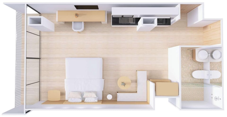 Efficient design for comfortable living.


