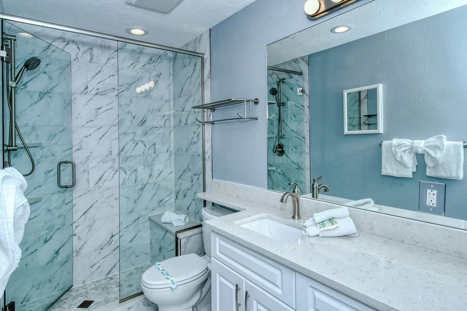 Master Bathroom - Remodeled walk-in shower