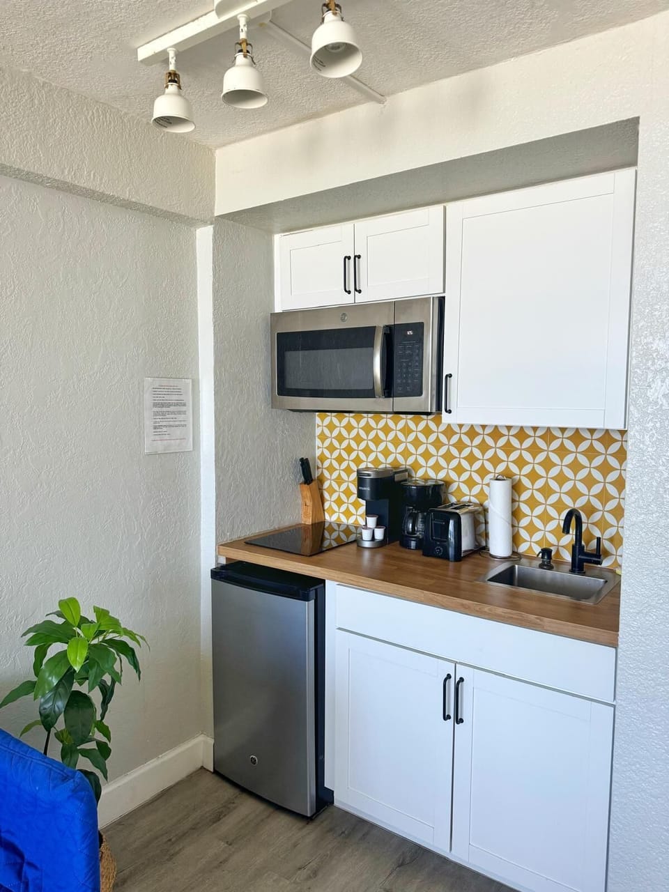 Cook up something delicious in your private kitchenette