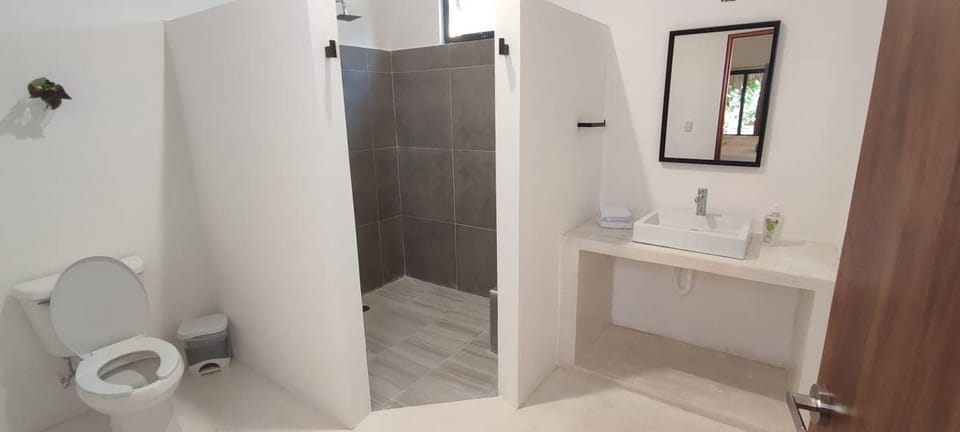 Large bathroom and Shower