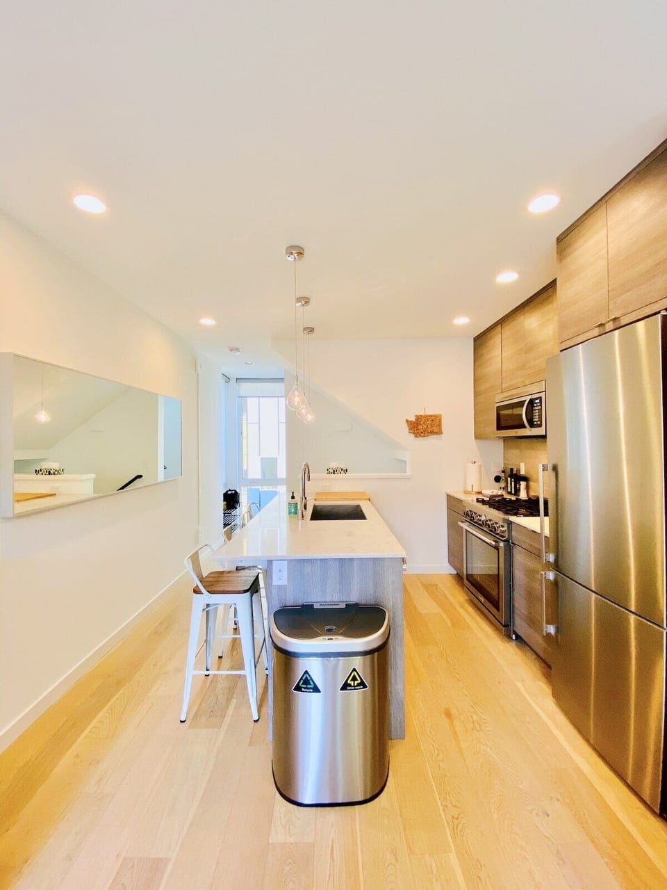 Comfort Townhome, City View | Private kitchen | Coffee/tea maker