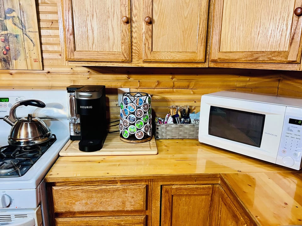  Keurig coffee and snacks provided 