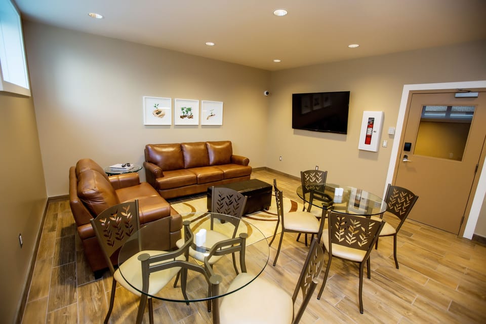 Lobby sitting area