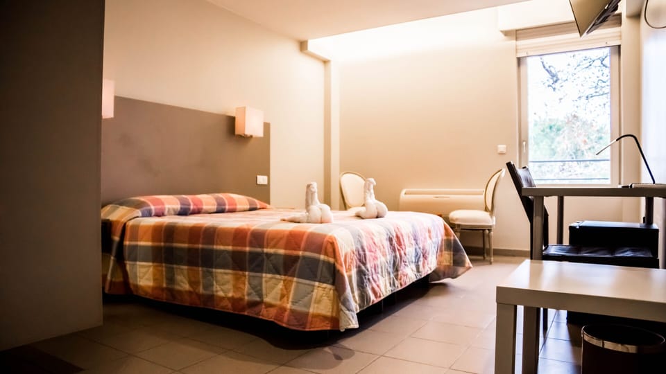 Deluxe Double Room | In-room safe, desk, soundproofing, free cribs/infant beds