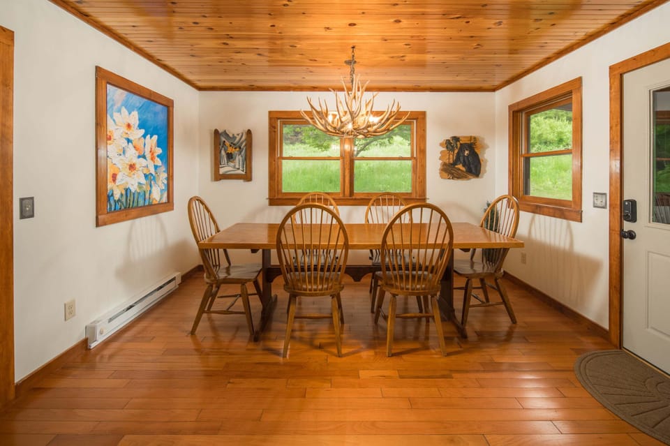 Gather together for meals and mountain memories