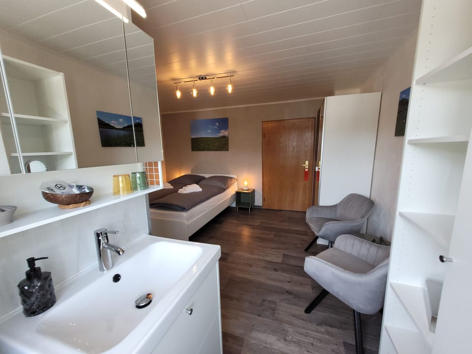 Classic Double Room, 1 Queen Bed | Blackout drapes, iron/ironing board (on request), WiFi (free)